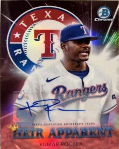 Kumar Rocker [Autograph Red] #HA-3