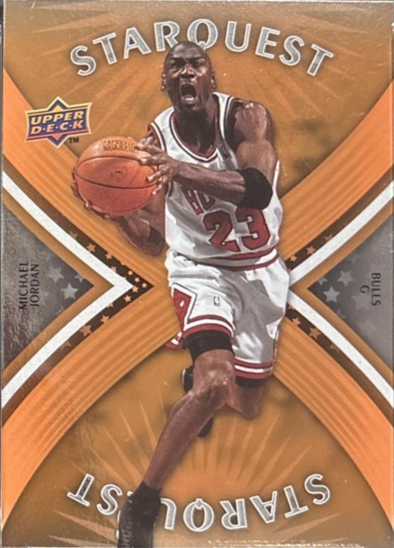 Michael Jordan [Copper] #SQ-20 Prices | 2008 Upper Deck Starquest