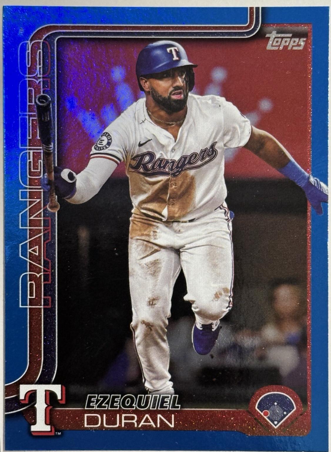 Ezequiel Duran [Blue Holo Foil] #589
