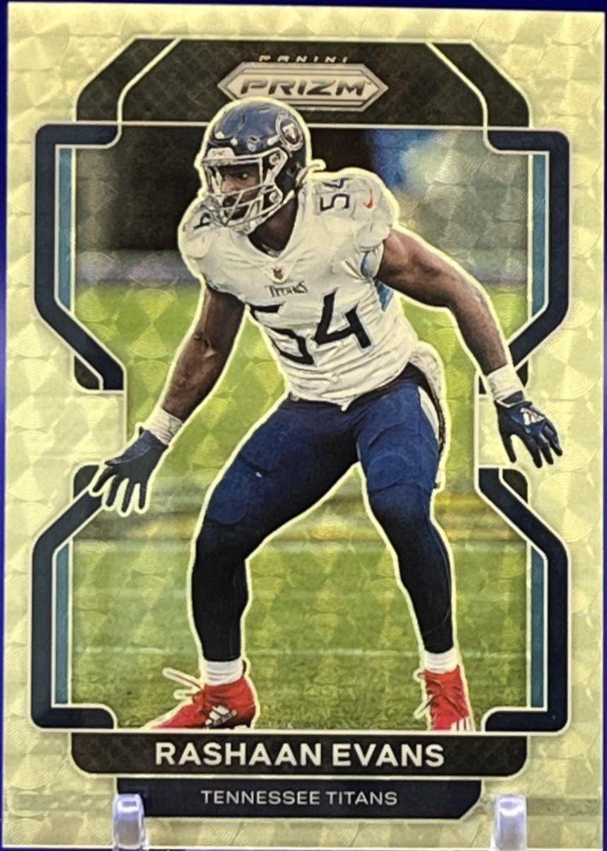 Rashaan Evans [Gold Vinyl Prizm] #6