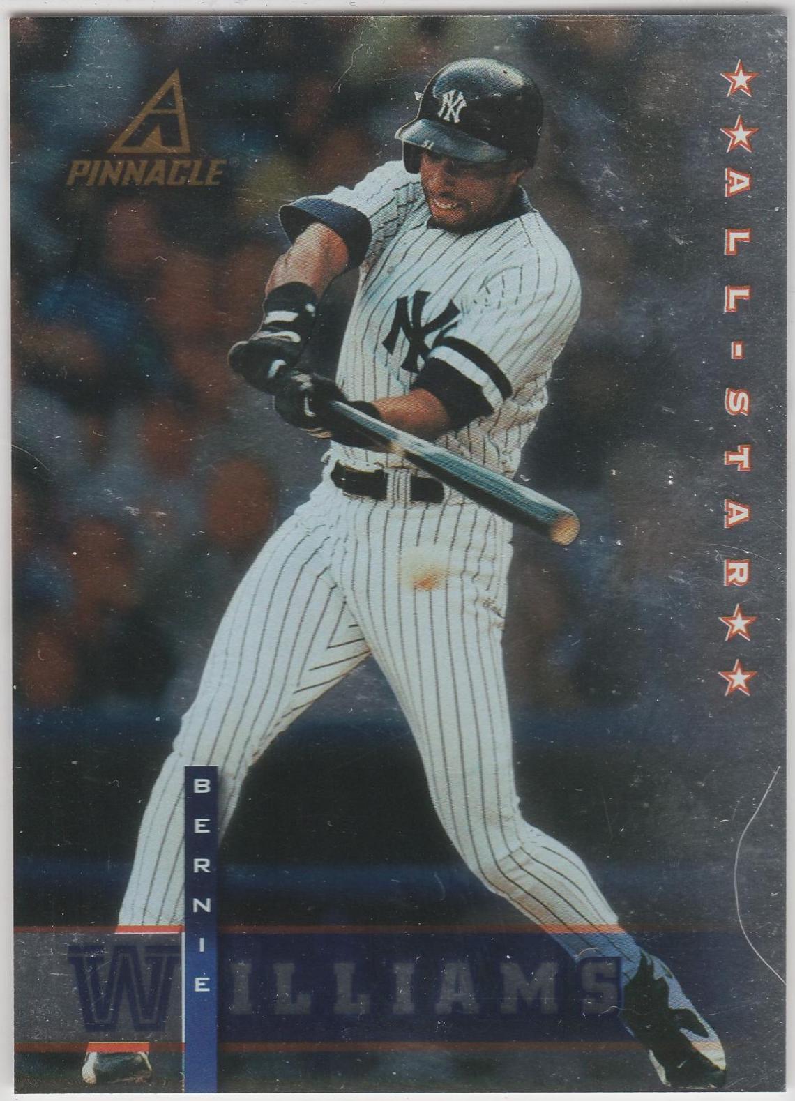 Bernie Williams #28 Baseball Cards 1998 Pinnacle