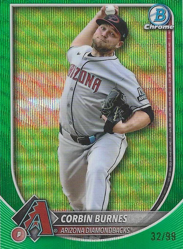 Corbin Burnes [Green Wave Refractor] #94