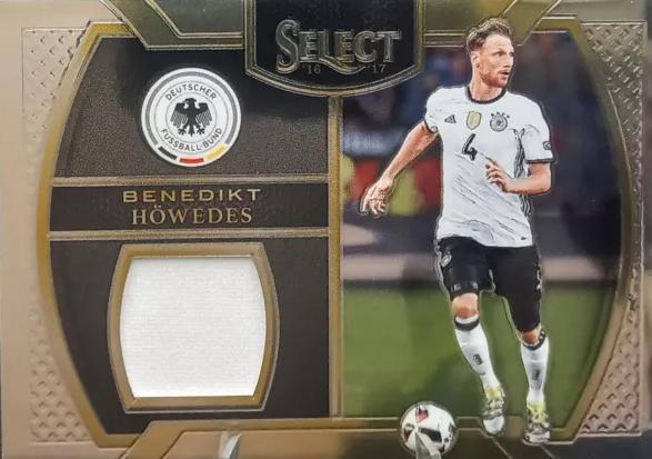 Benedikt Howedes #M-BH Soccer Cards 2016 Panini Select Memorabilia