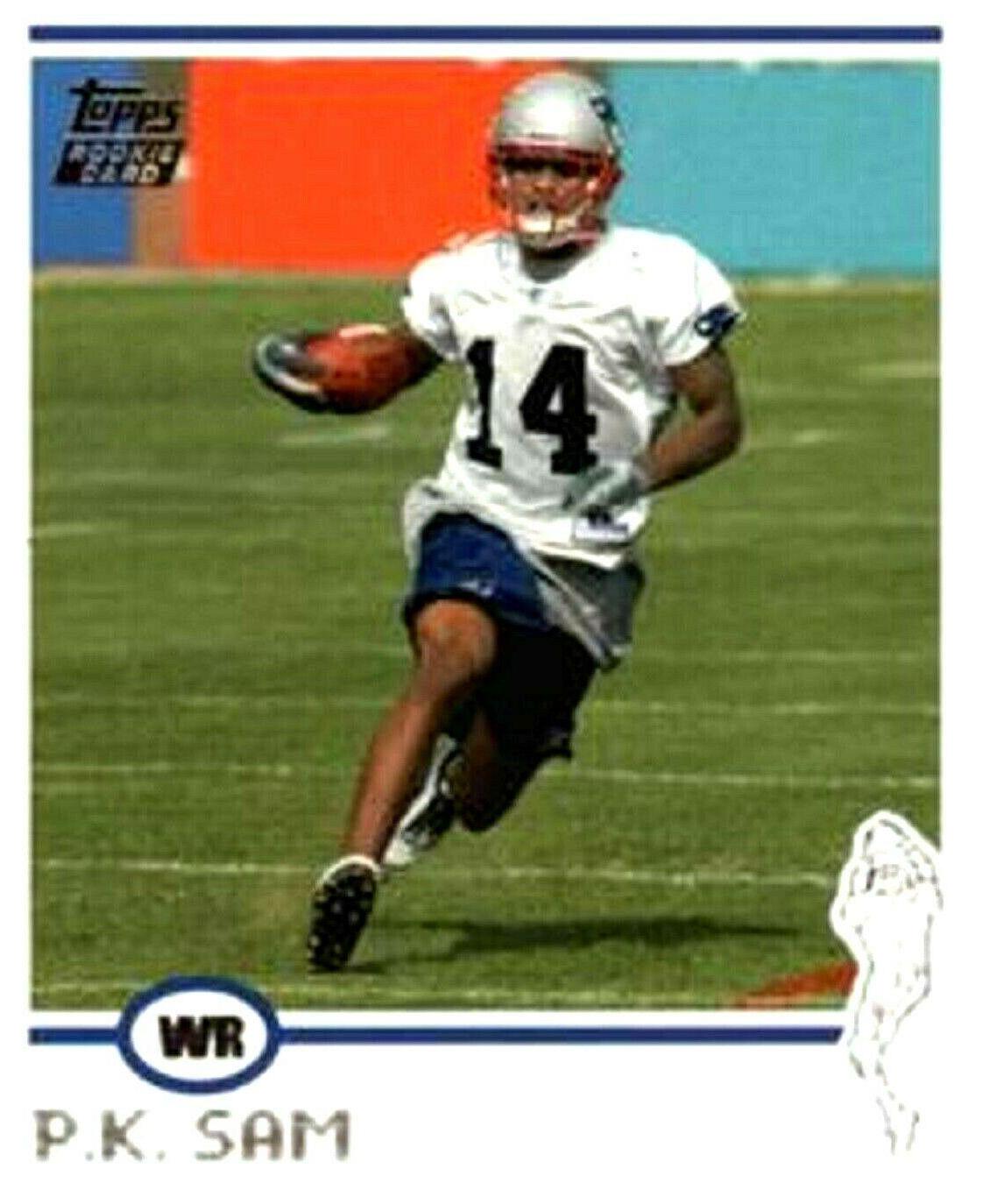 P.K. Sam #361 Football Cards 2004 Topps