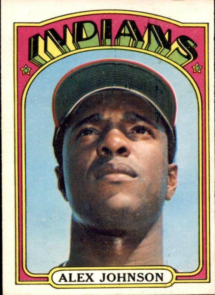 Alex Johnson #215 1972 O-Pee-Chee Baseball