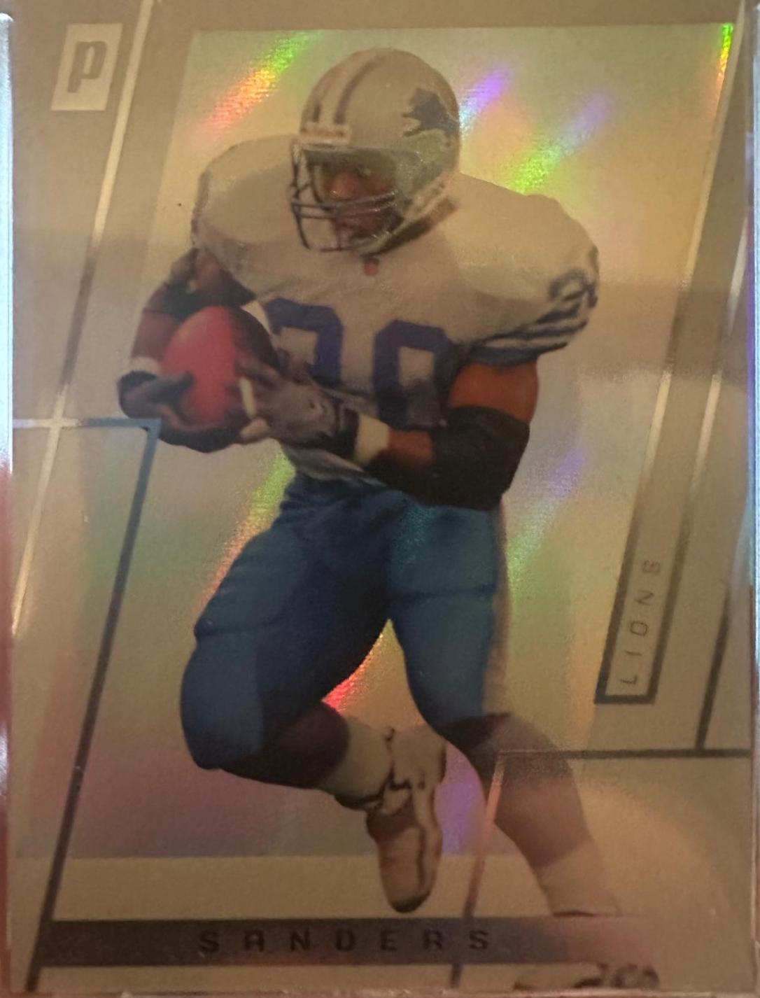 Barry Sanders #7 Football Cards 2006 Topps Paradigm