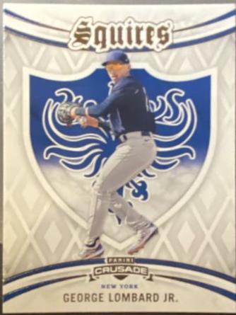 George Lombard Jr. #4 Baseball Cards 2024 Panini Crusade Squires