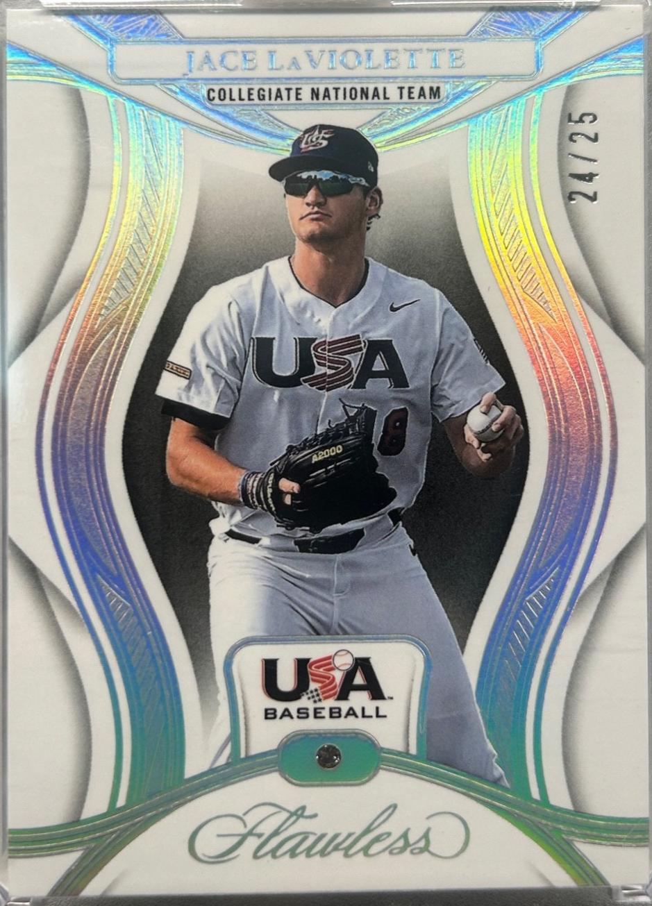Jace LaViolette #99 2025 Panini Flawless Baseball