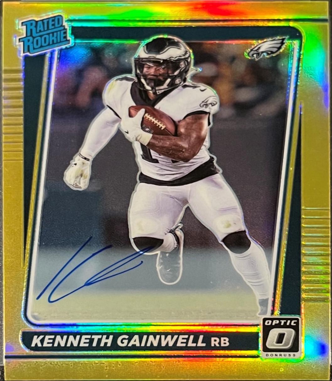 Kenneth Gainwell [RPS Gold Autograph] #239