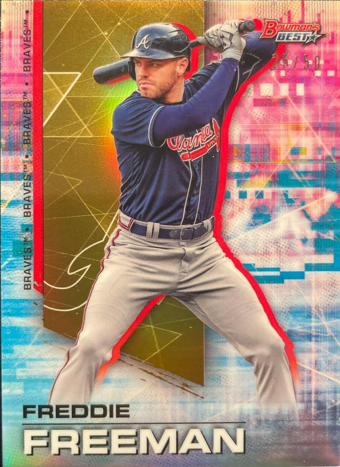 Freddie Freeman [Gold Refractor] #70