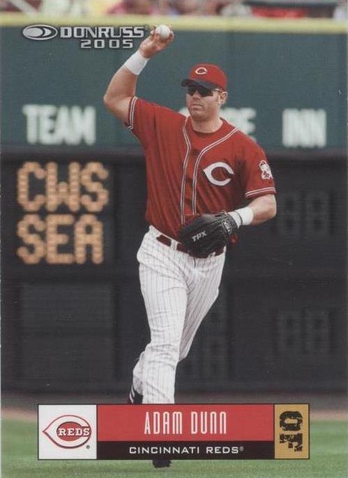Adam Dunn #149 2005 Donruss Baseball