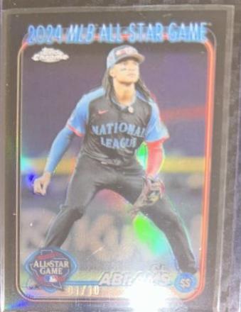 CJ Abrams [Black Refractor] #ASGC-40