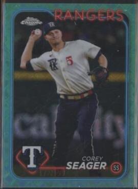 Corey Seager [Logofractor Aqua] #100