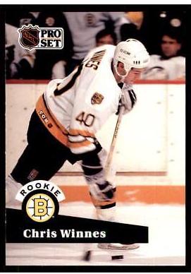 Chris Winnes #522 Hockey Cards 1991 Pro Set