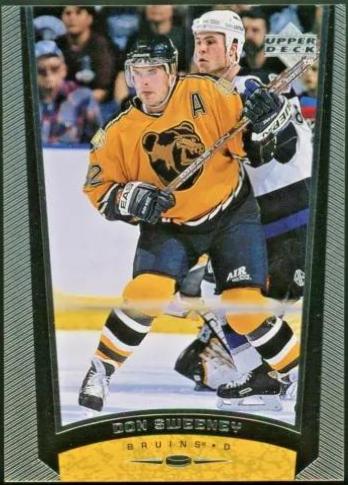 Don Sweeney #40 Hockey Cards 1998 Upper Deck