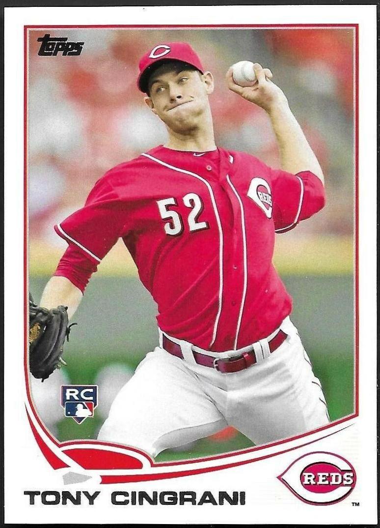Tony Cingrani #142 Baseball Cards 2013 Topps