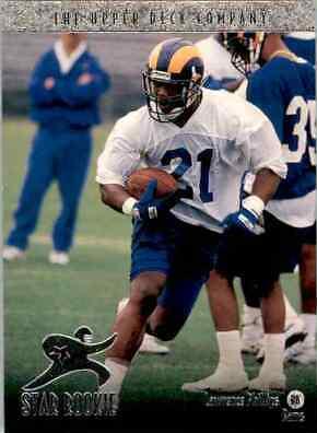 Lawrence Phillips #6 Football Cards 1996 Upper Deck