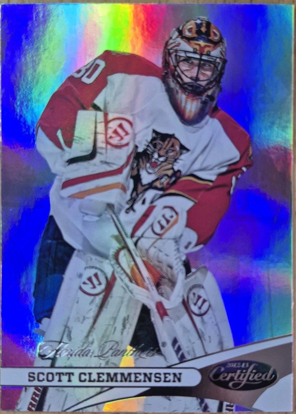 Scott Clemmensen #30 2012-13 Panini Certified Hockey