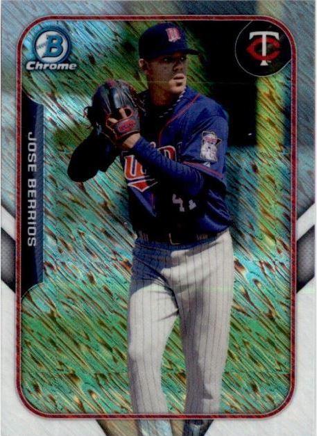 Jose Berrios #FFM-JB Baseball Cards 2015 Bowman Chrome the Farm's Finest Minis