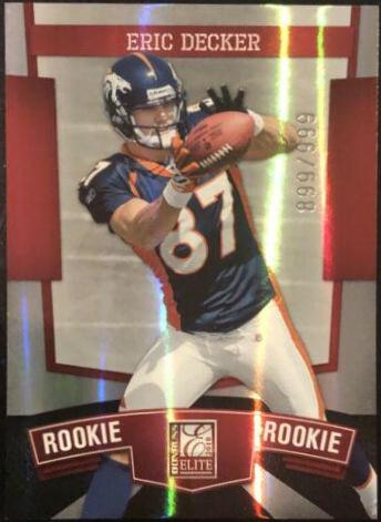 Eric Decker #145 2010 Panini Donruss Elite Football