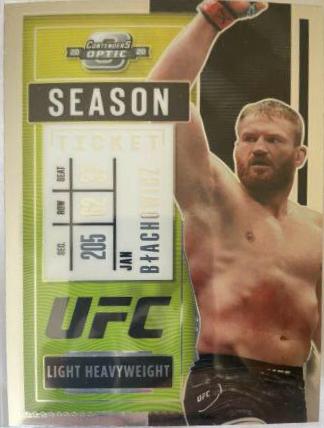 Jan Blachowicz #269 Ufc Cards 2021 Panini Chronicles UFC