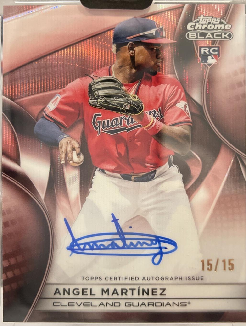 Angel Martinez [Rose Gold Wave Refractor] #CBA-AMA
