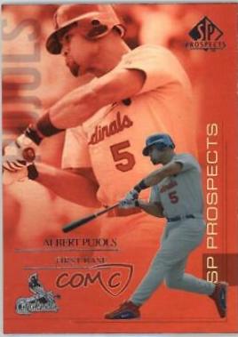 Albert Pujols #33 Baseball Cards 2004 SP Prospects