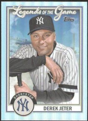Derek Jeter #LG-1 Baseball Cards 2023 Topps Legends of the Game