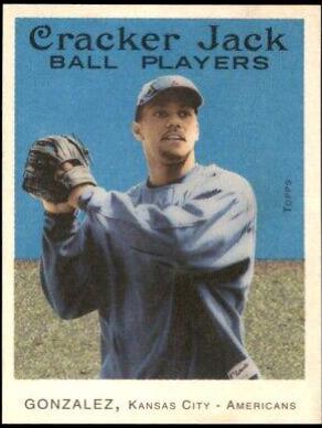 Juan Gonzalez mini blue #52