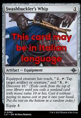 Swashbuckler's Whip [Foil] #263