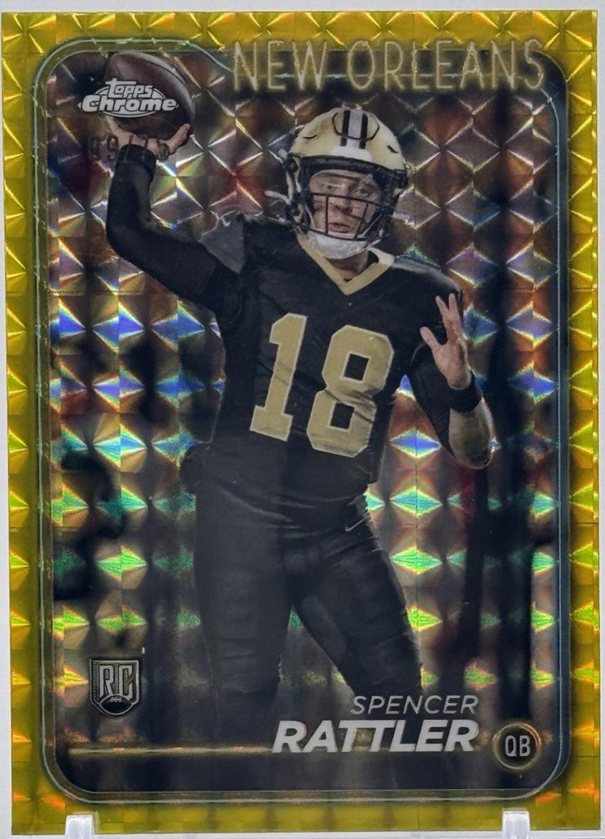 Spencer Rattler [Yellow Geometric] #213