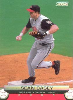 Sean Casey #43 Baseball Cards 2001 Stadium Club