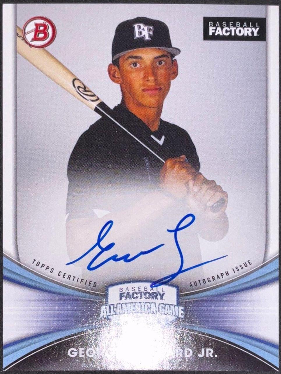 Lombard Jr. #George Baseball Cards 2024 Bowman All America Game Autograph