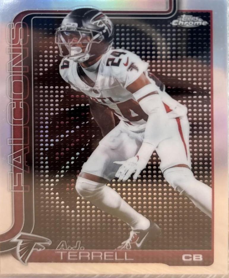 A.J. Terrell [Logo Refractor] #19