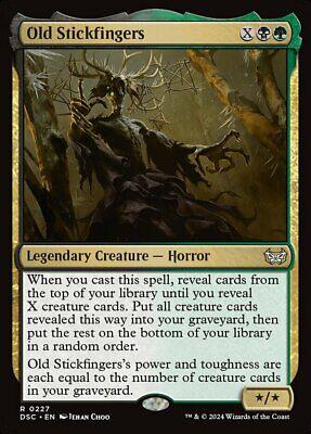 Old Stickfingers (Magic Duskmourn: House of Horror Commander)