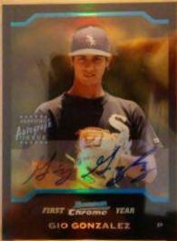 Gio Gonzalez [Auto. Gold Ref] #175