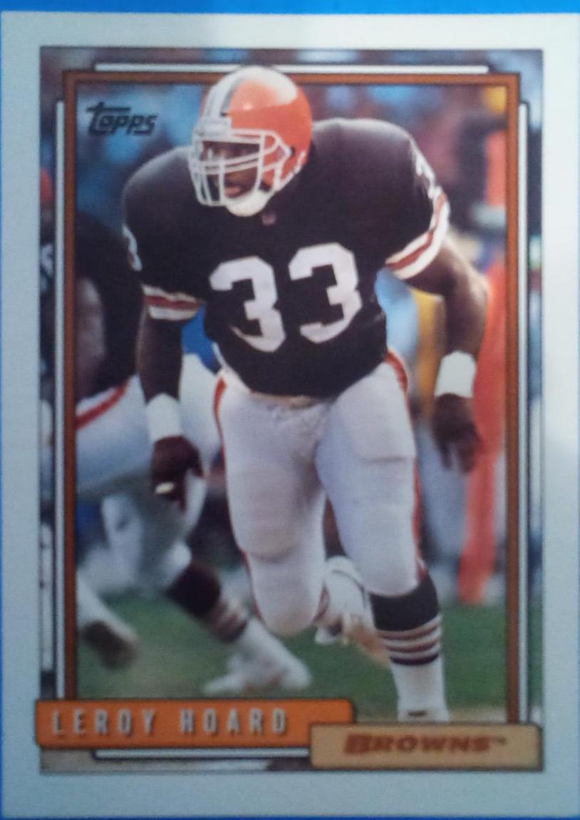 Leroy Hoard #11 Football Cards 1992 Topps