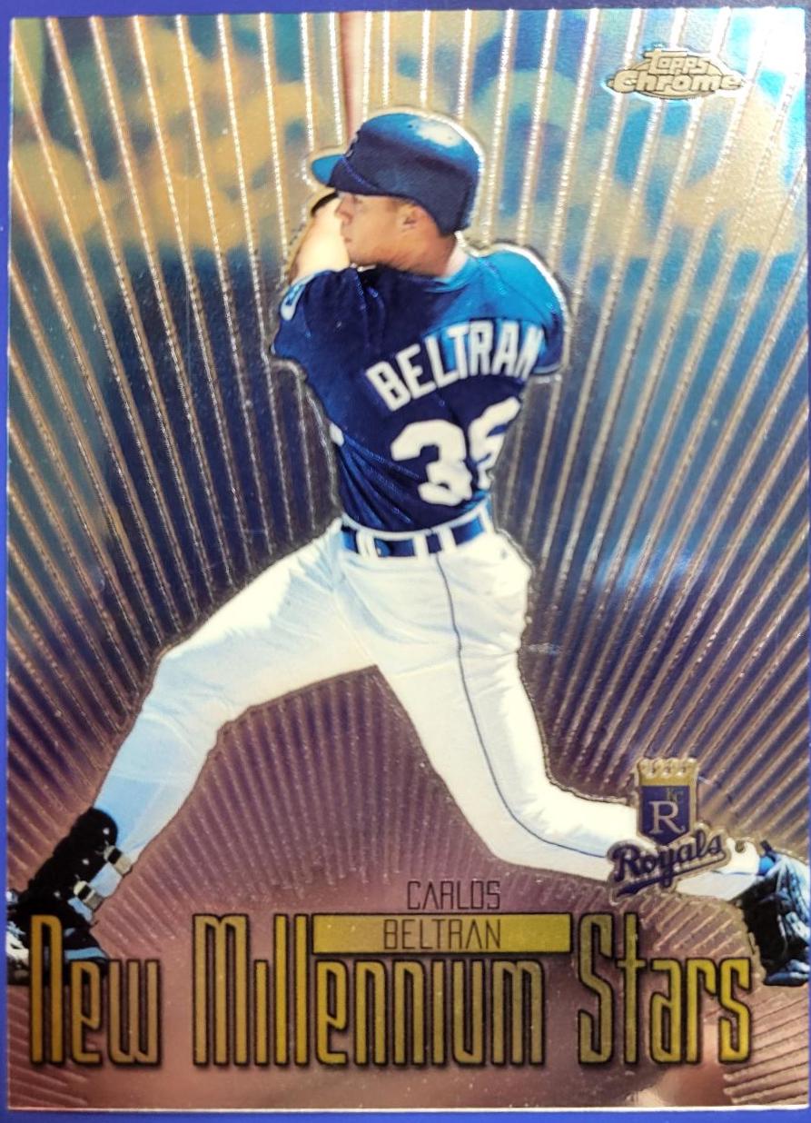 Carlos Beltran #NMS6 Baseball Cards 2000 Topps Chrome Millennium Stars