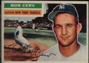 Bob Cerv #288 1956 Topps Baseball