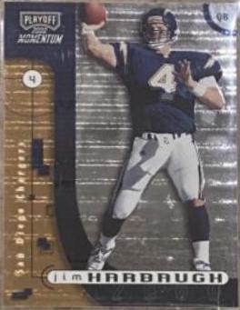 Jim Harbaugh #73 2000 Playoff Momentum Football