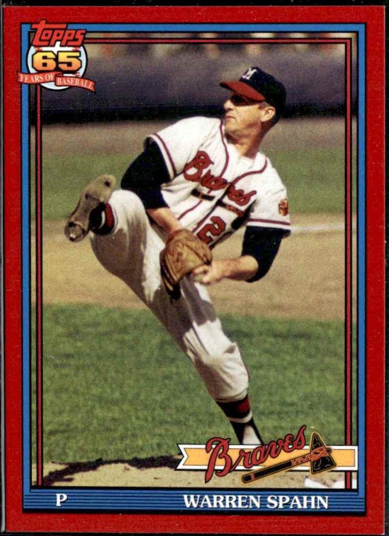 Warren Spahn [Red Border] #265