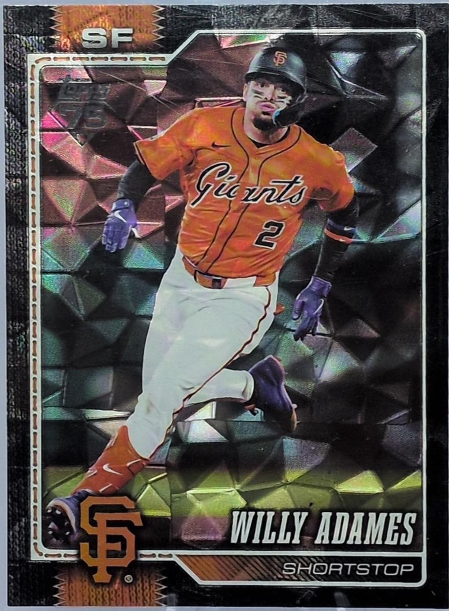 Willy Adames [Black Diamante] #267 Prices | 2026 Topps | Baseball