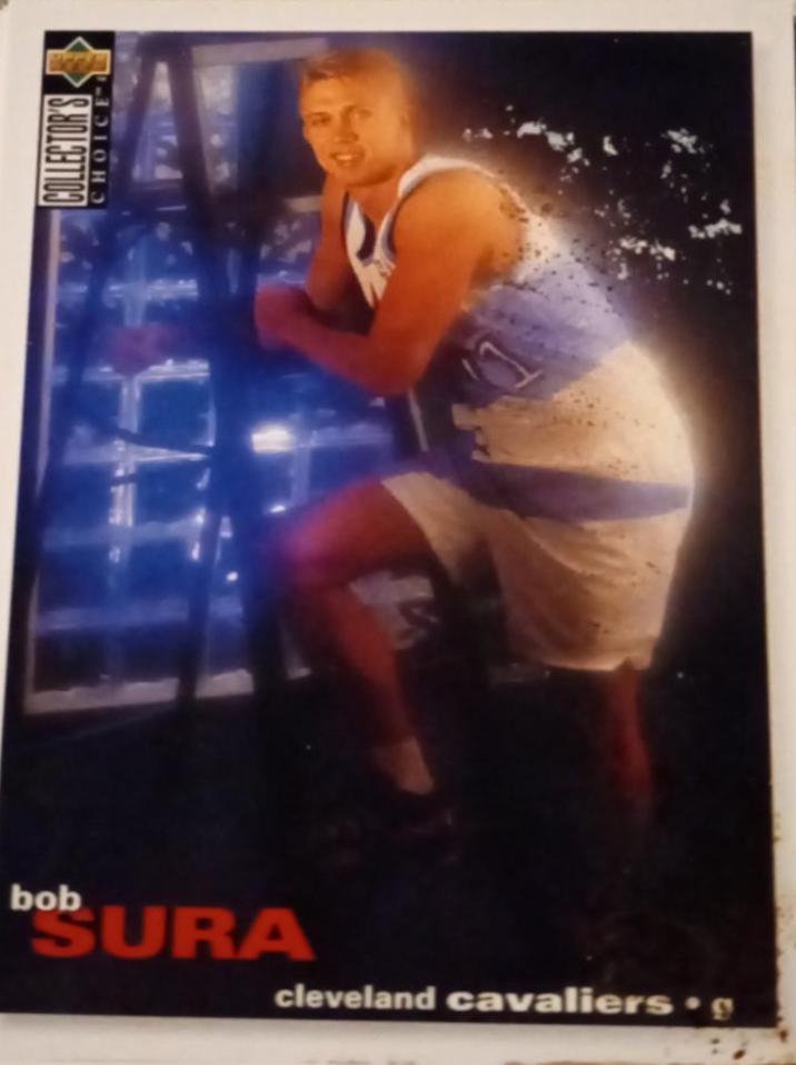 Bob sura #288 Basketball Cards 1995 Collector's Choice