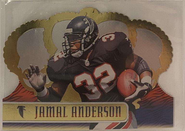 Jamal Anderson #6 Football Cards 1999 Pacific Crown Royale
