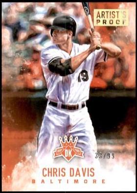 Chris Davis [Framed Red] #106