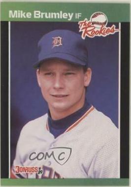 Mike Brumley #39 Baseball Cards 1989 Donruss Rookies
