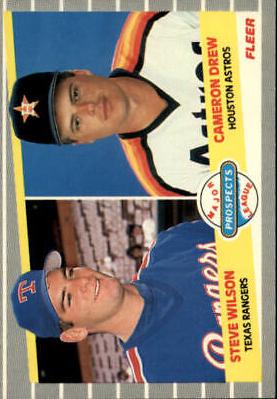 Steve Wilson- Cameron Drew #640 Baseball Cards 1989 Fleer