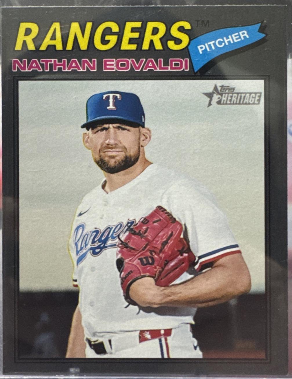 Nathan Eovaldi [Dark Gray Bordered] #40