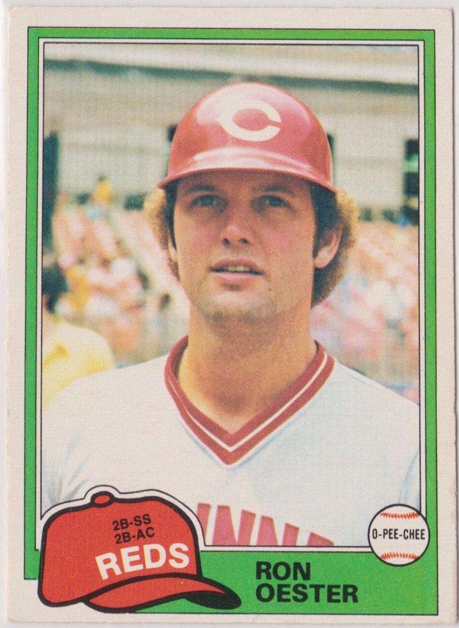 Ron Oester #21 Baseball Cards 1981 O Pee Chee