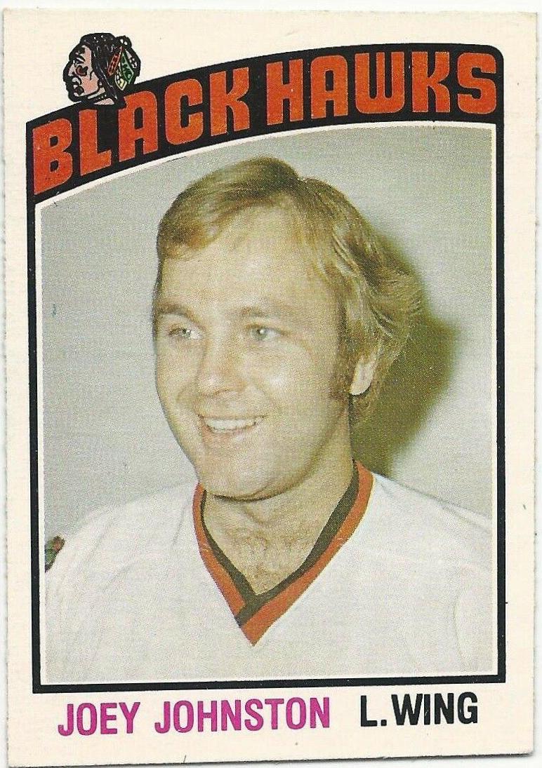 Joey Johnston #325 Hockey Cards 1976 O-Pee-Chee